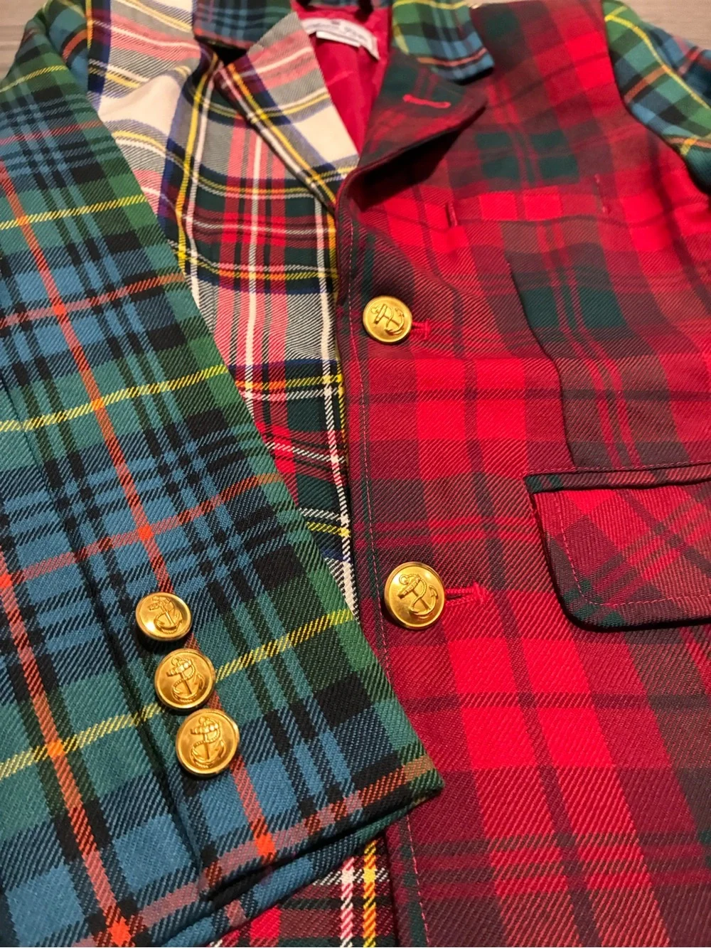 Boy’s CLASSIC PREP Tartan Blazer
